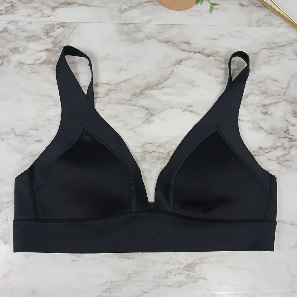 ATHLETA A-C essential bra convertible black small yoga sport - Picture 3 of 6
